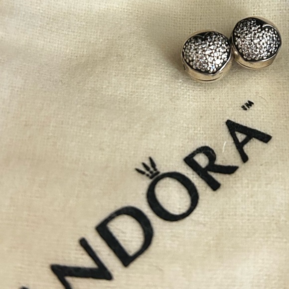 Two Pack of Heart Clasp Charms - Picture 2 of 4